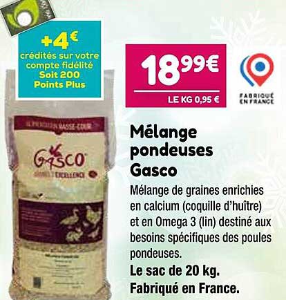 mélange pondeuses  gasco