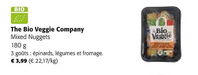 mixed nuggets the bio veggie company