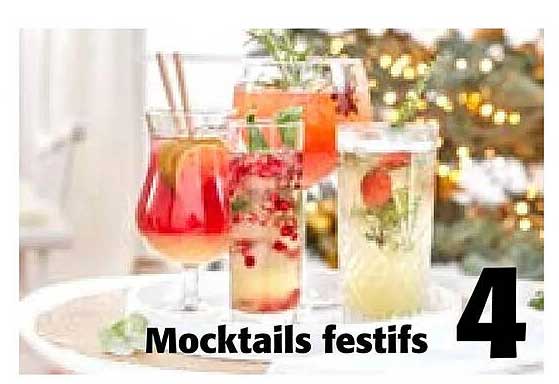 mocktails festifs