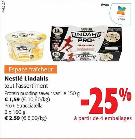 nestlé lindahls tout l'assortiment