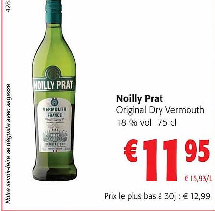 noilly prat original dry vermouth