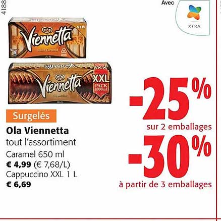 ola viennetta tout l'assortiment