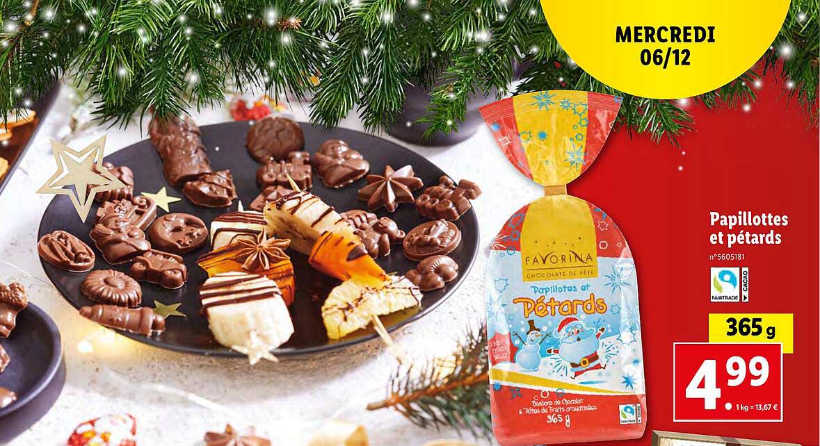 papillottes et pétards