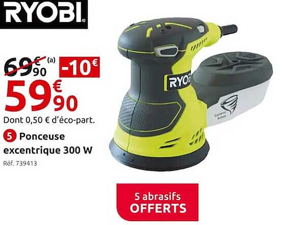 ponceuse excentrique 300 w