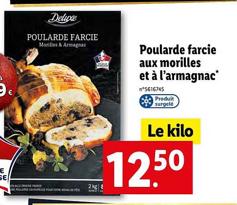 poularde farcie aux morilles et à l'armagnac