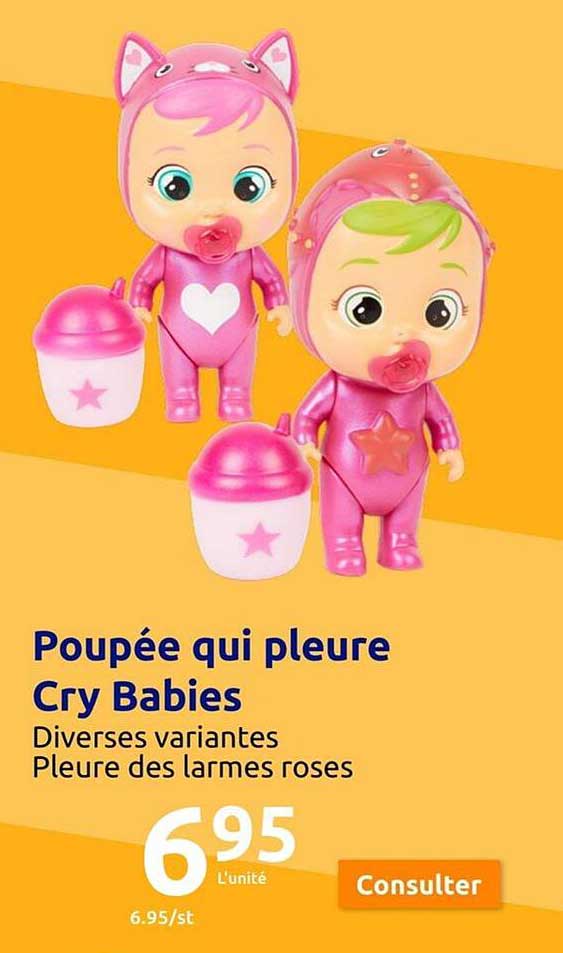 poupée qui pleure cry babies