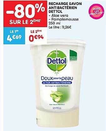 Recharge Savon Antibactérien Dettol