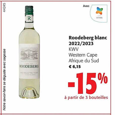 roodeberg blanc 2022/2023 kwv