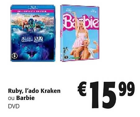 ruby l'ado kraken ou barbie dvd