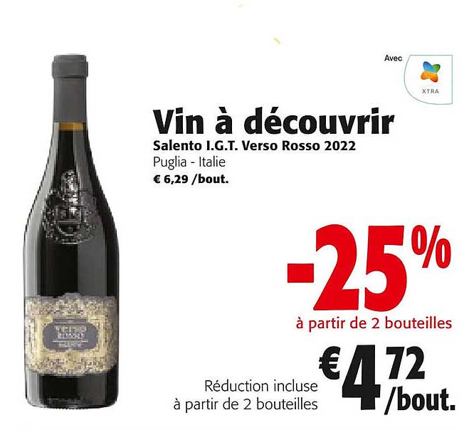 salento i.g.t. verso rosso 2022