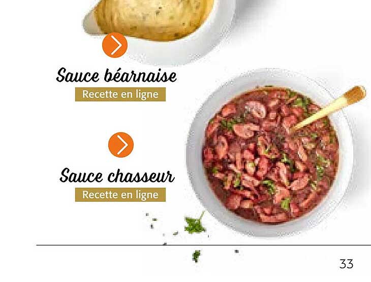 sauce béarnaise, sauce chasseur