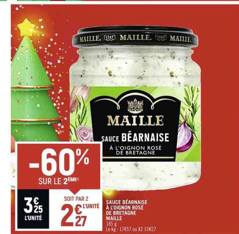 Sauce Béarnaise à L'oignon Rosé De Bretagne Maille