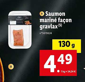 saumon mariné façon gravlax