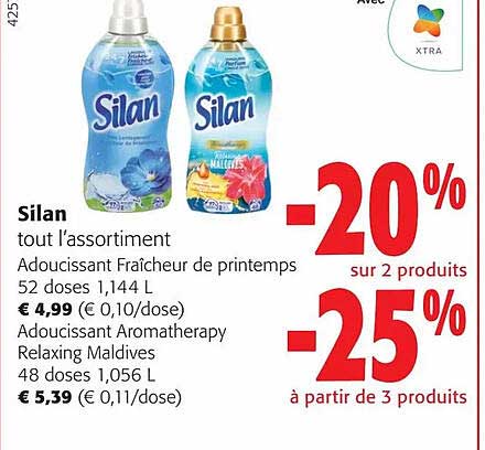 silan tout l'assortiment