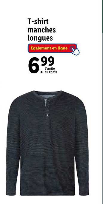 t-shirt manches longues