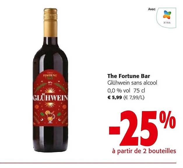 the fortune bar glühwein sans alcool 0,0% vol