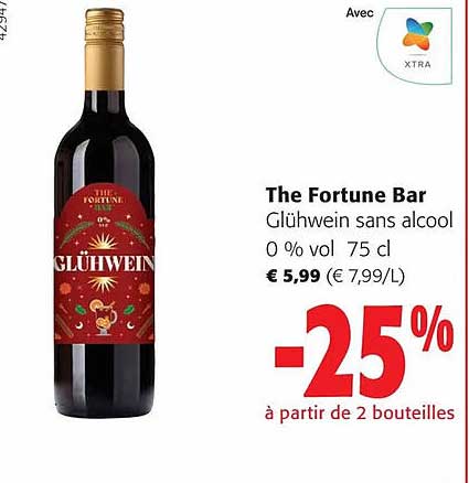 the fortune bar glühwein sans alcool o % vol