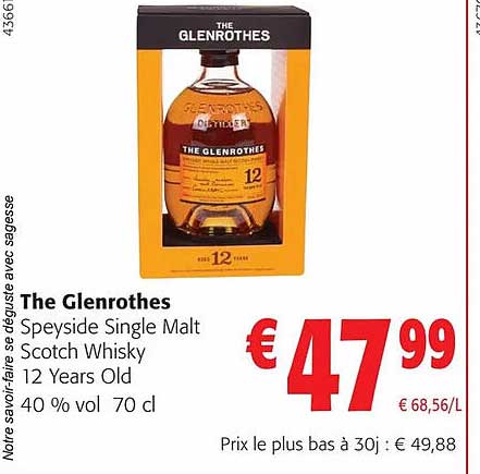 the glenrothes speyside single malt scotch whisky 12 years old