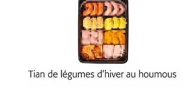 tian de légumes d'hiver au houmous