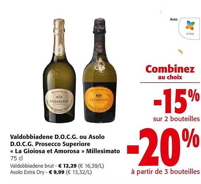 valdobbiadene d.o.c.g. ou asolo d.o.c.g. prosecco superiore «la gioiosa et amorosa» millesimato