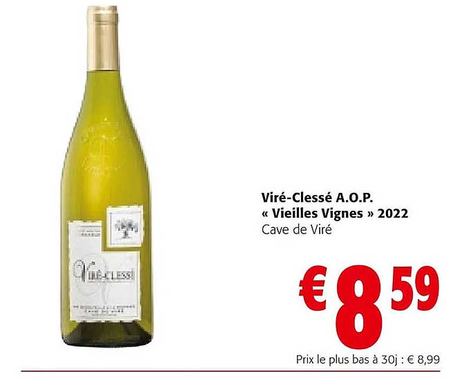 viré-clessé a.o.p. «vieilles vignes» 2022