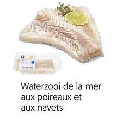 waterzooi de la mer aux poireaux et aux navets