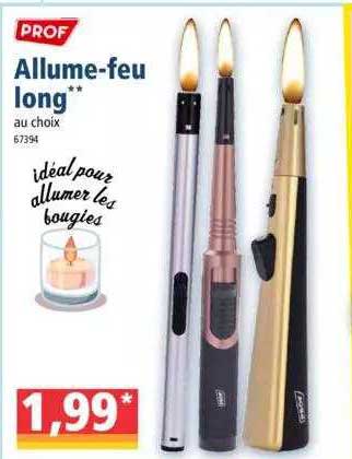 Allume-feu Long Prof