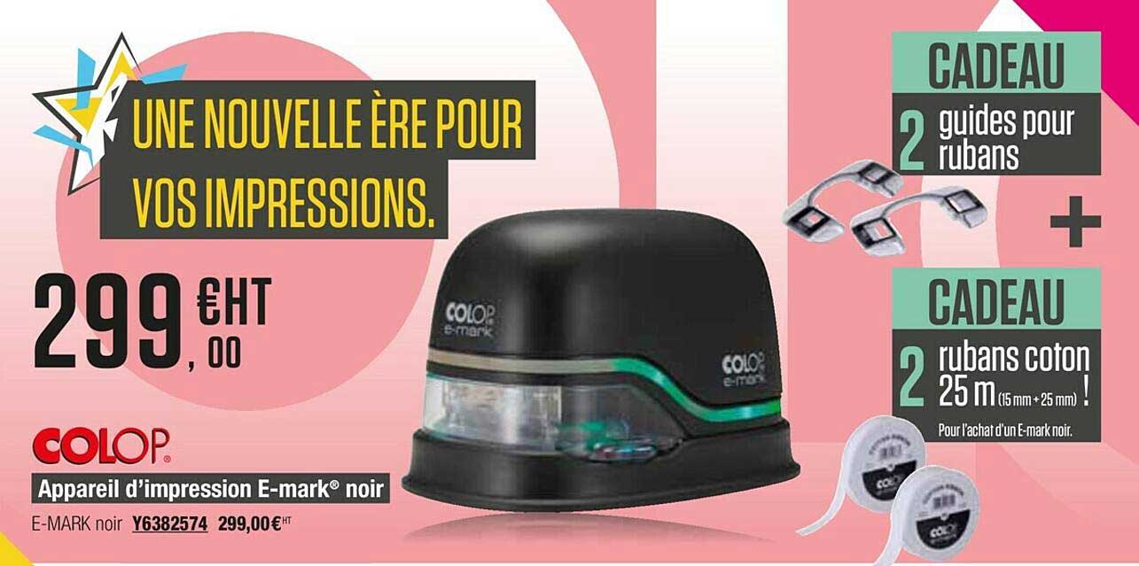 Appareil D'impression E-mark Noir