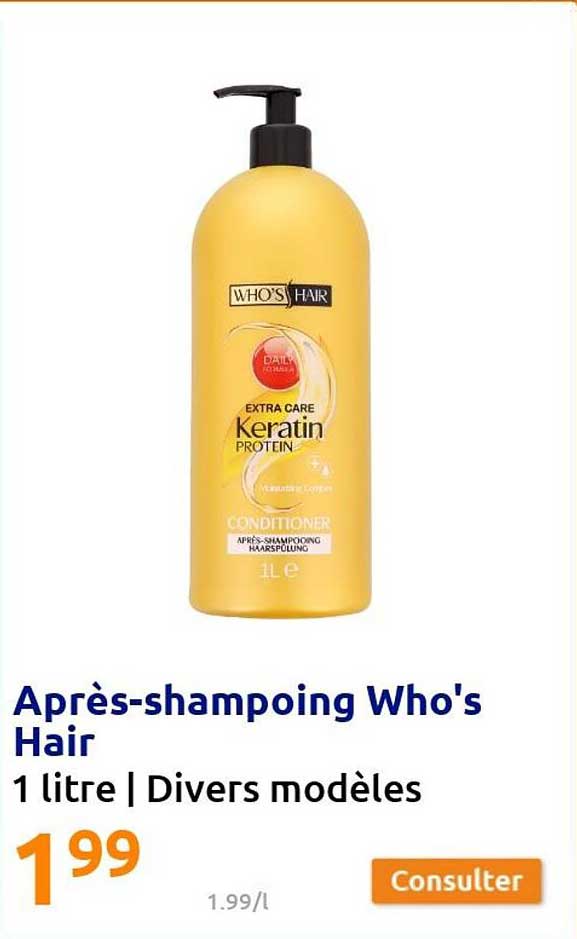 Après-shampoing Who's Hair