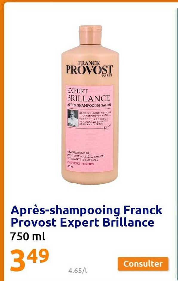 après-shampooing frank provost expert brillance
