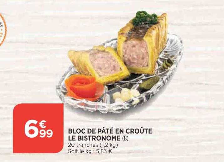 Bloc De Pâté En Croûte Le Bistronome