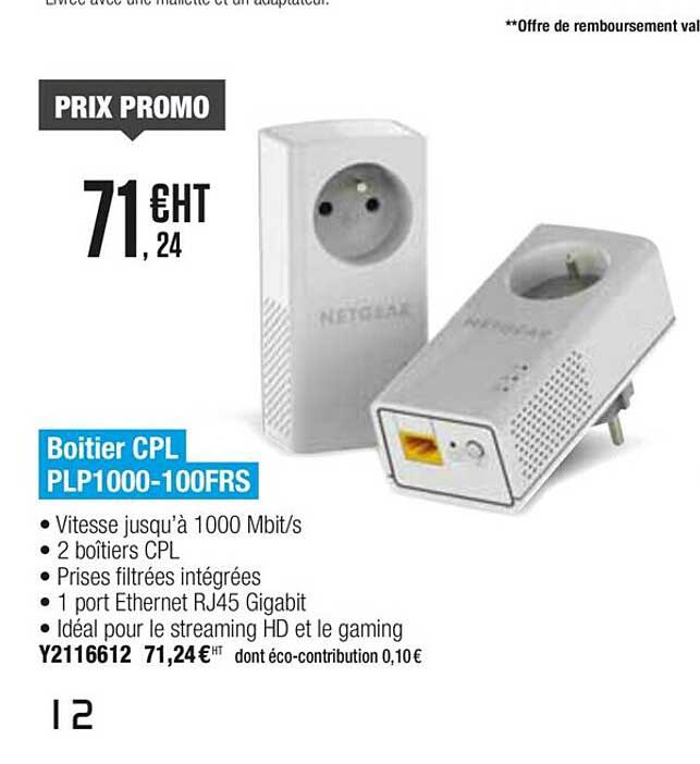 boitier cpl plp1000-100frs