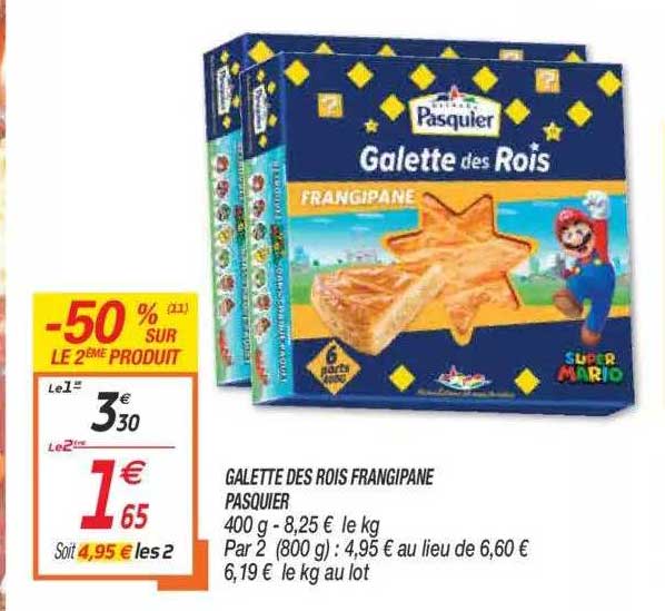 galette des rois frangipane pasquier