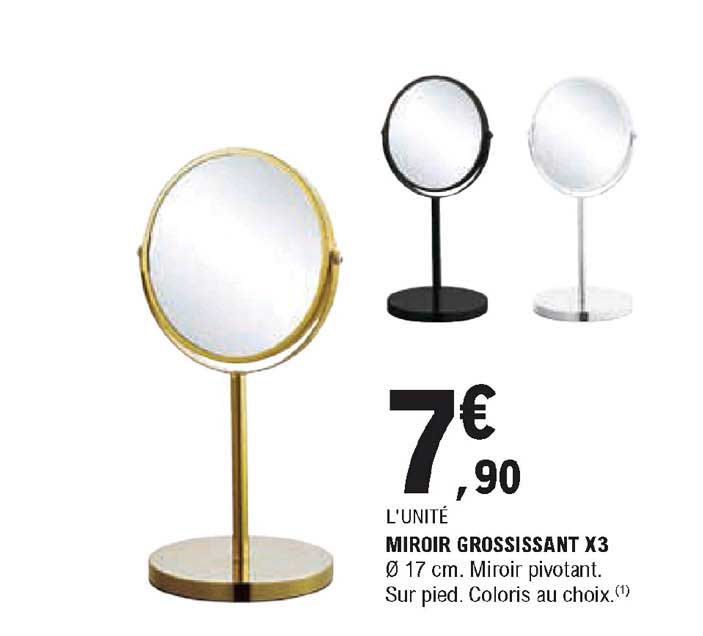 miroir grossissant x3