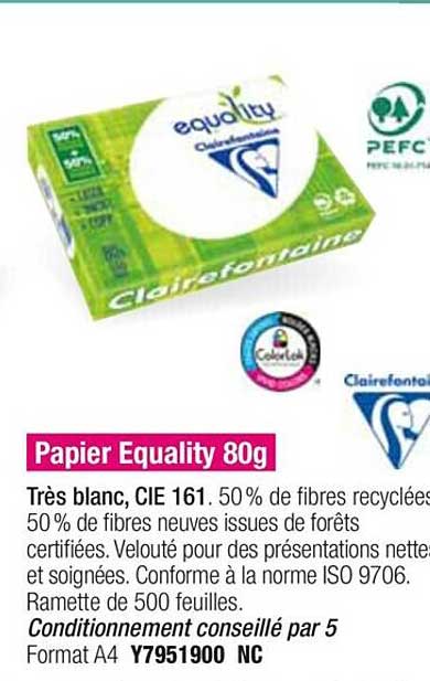 papier equality 80g