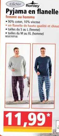 Pyjama En Flanelle Ronley ElleNor