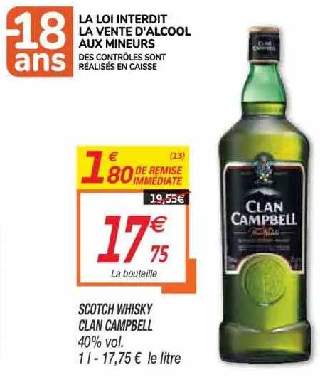 scotch whisky clan campabell