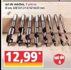 Set De Mèches 8 Pièces