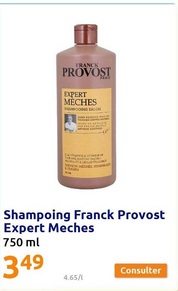 shampoing franck provost expert meches
