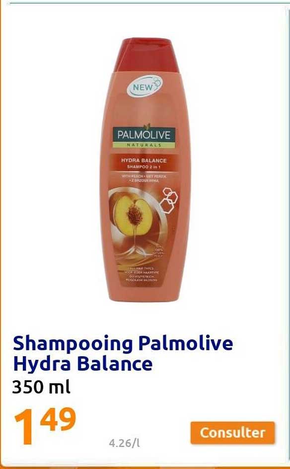 shampooing palmolive hydra balance