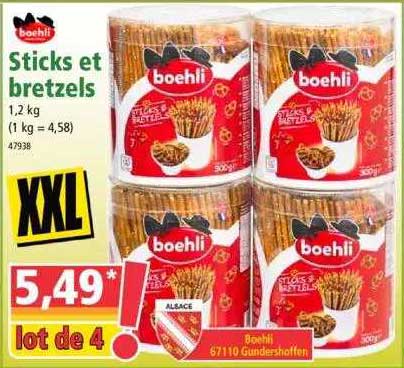 Sticks Et Bretzels