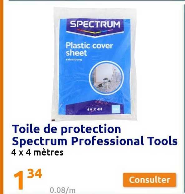 Toilde De Protection Spectrum Professional Tools