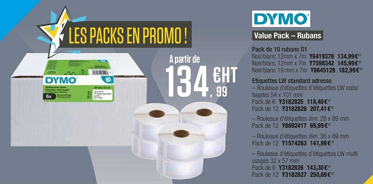 value pack - rubans dymo