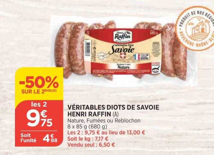 véritables diot de savoie henri raffin