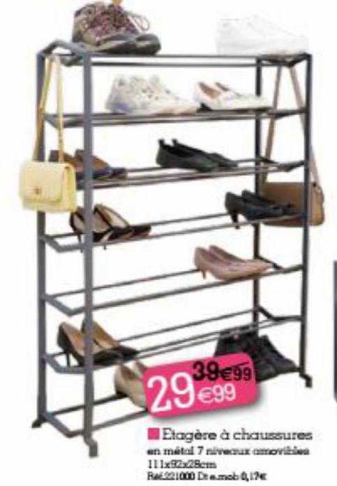 étagère à Chaussures