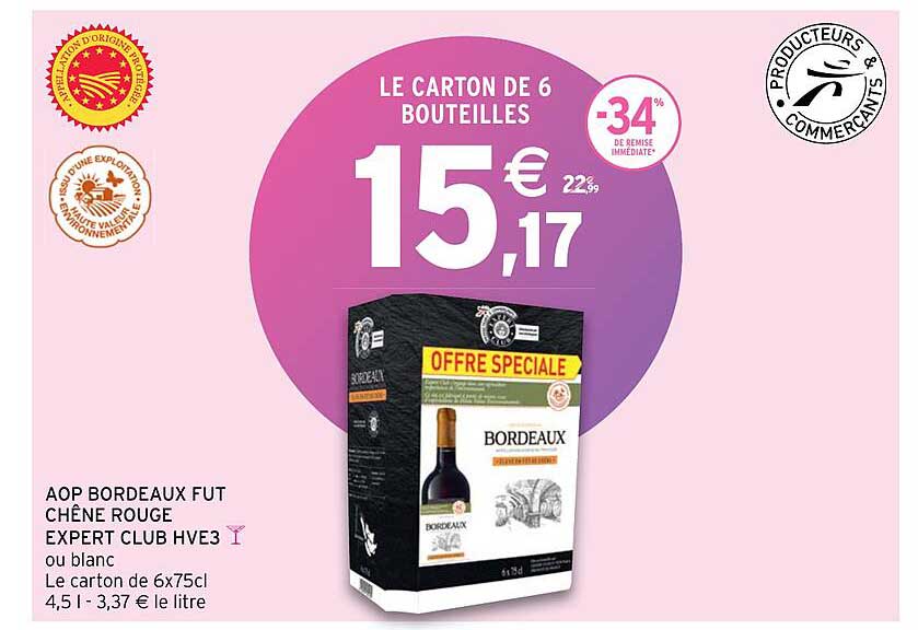 Aop Bordeaux Fut Chêne Rouge Expert Club Hve3