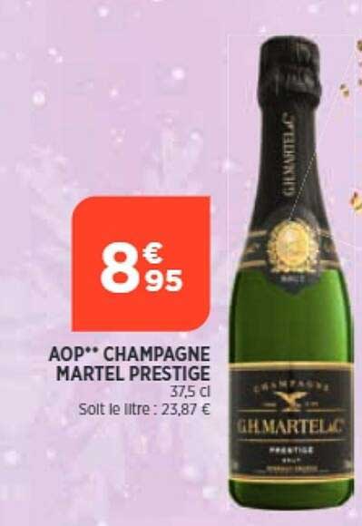 Aop Champagne Martel Prestige
