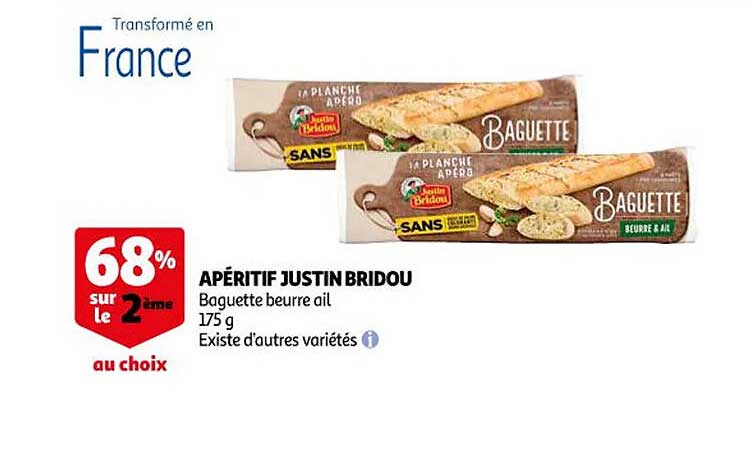 apéritif justin bridou