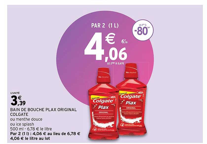 Bain De Bouche Plax Original Colgate
