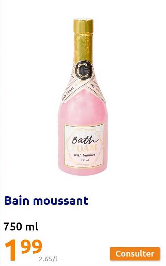 bain moussant